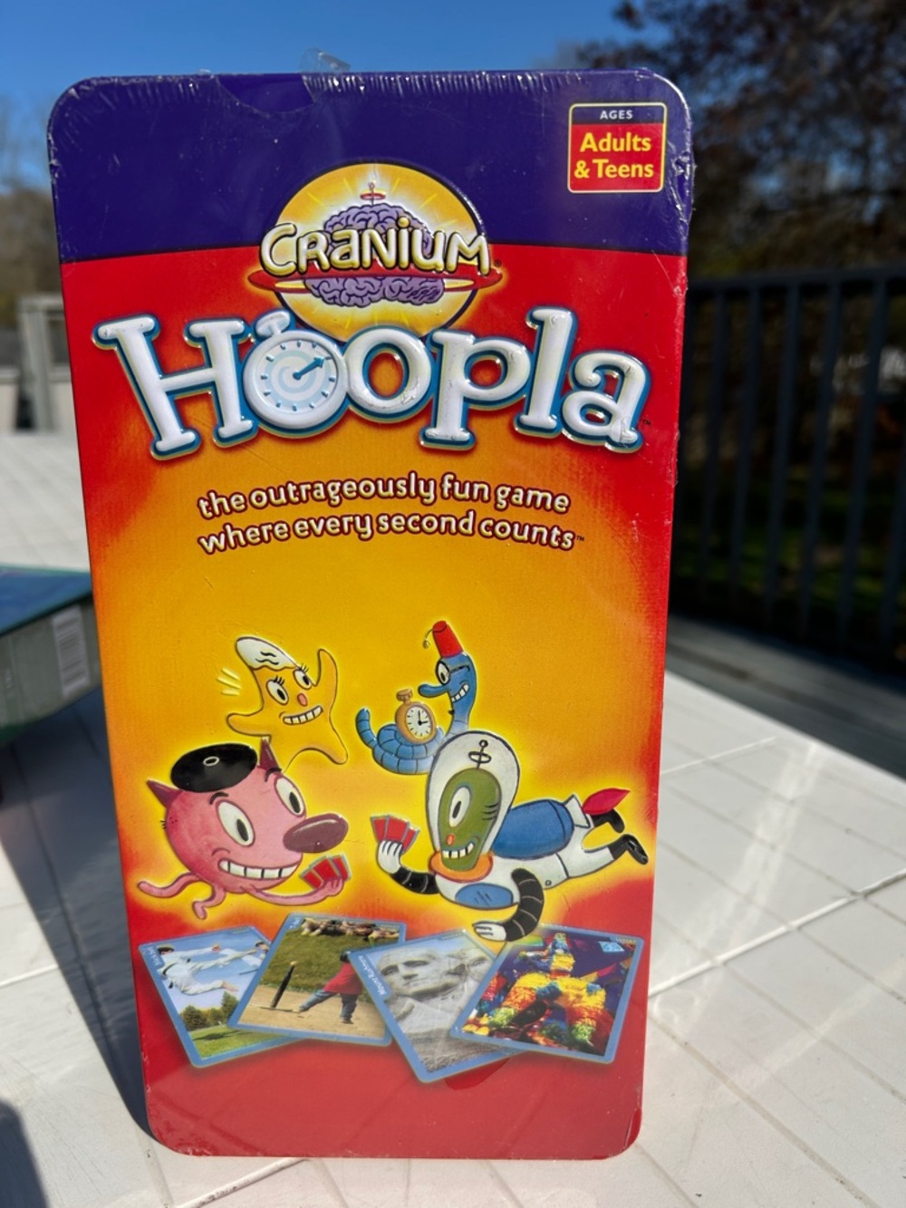 Cranium Hoopla Party Game - Red & Yellow
